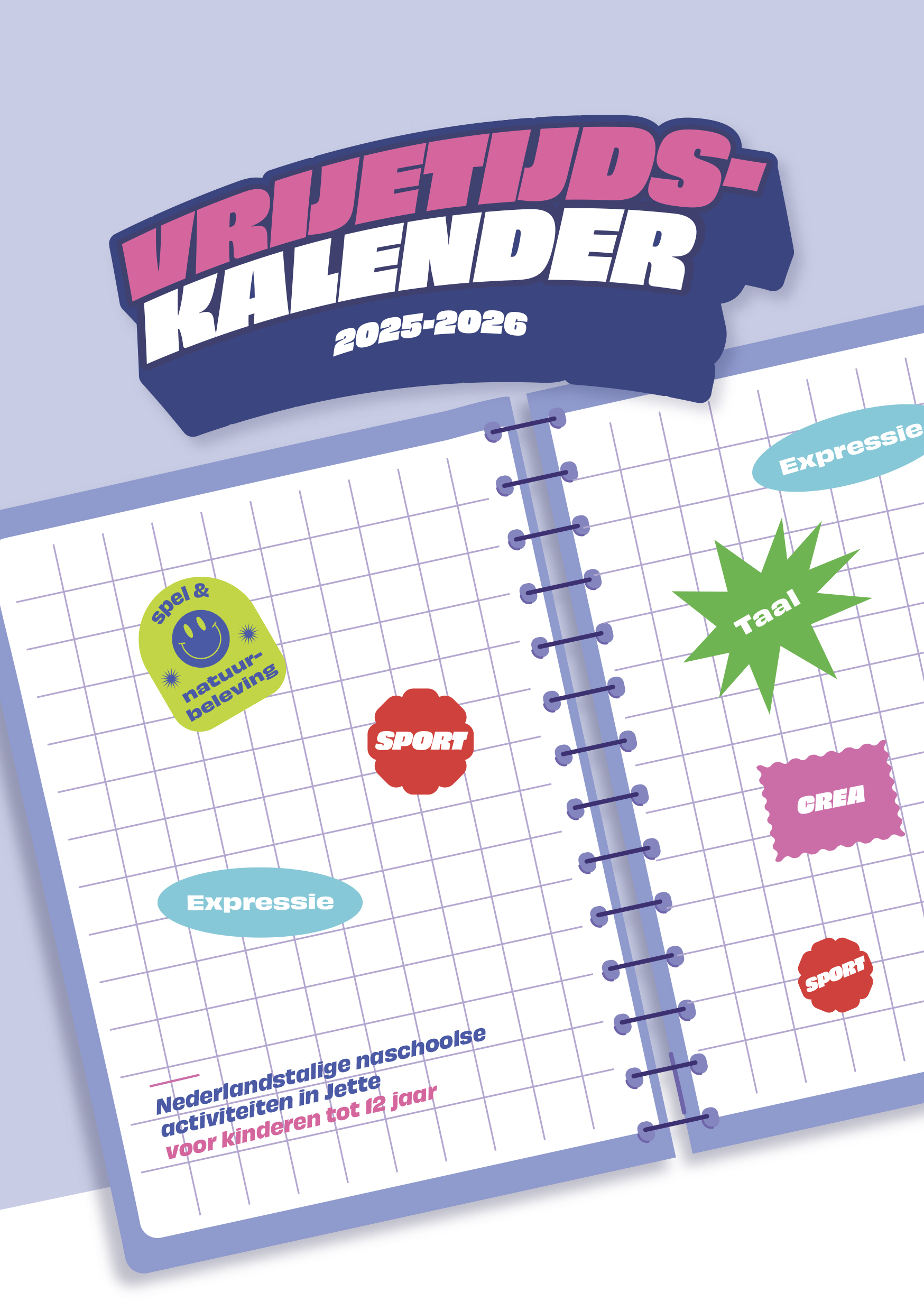 De nieuwe vrijetijdskalender is er